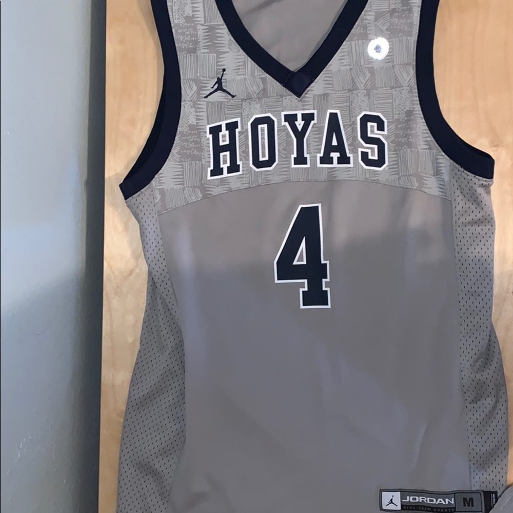 Georgetown Grey Basketball Jersey